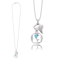 Halskette Herzengel Kind in Silber HEN-07FREEDOM - HEN-07FREEDOM